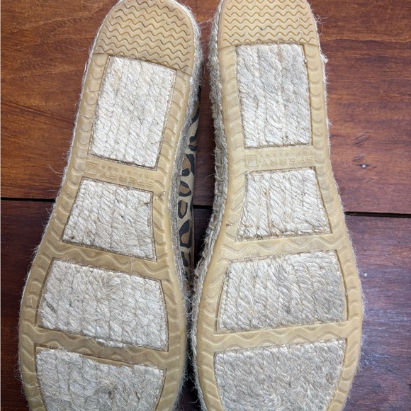 Sperry Top-Sider Cheetah Animal Tribal  Print Espadrilles 7.5 EUC - Picture 4 of 11